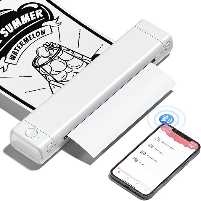 Phomemo M08F Portable Printers Wireless by Phomemo