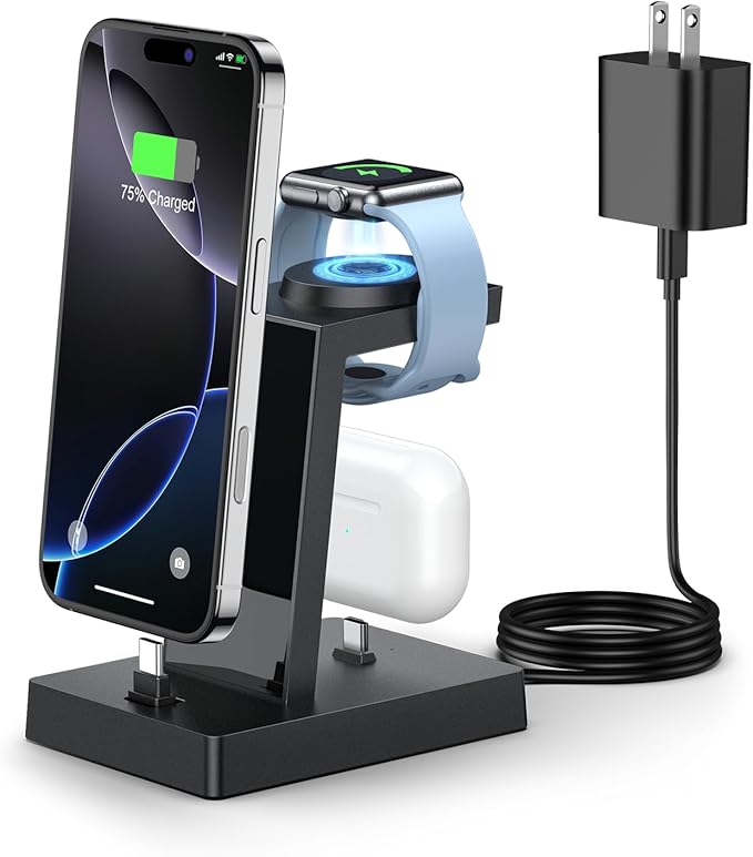 30W Fast 3 in 1 Charging Station by ADADPU