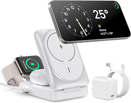 3-in-1 Wireless Charger Charging Station by APHUWJ