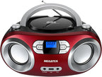 MEGATEK Portable CD Player Boombox by MEGATEK