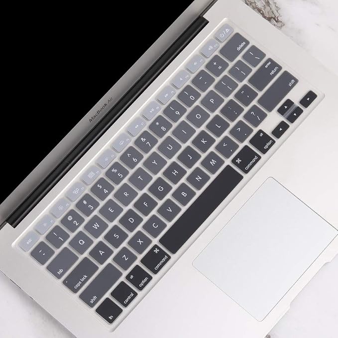 Mektron for MacBook Air 13 Case A1466/A1369, Snap-on Plastic Hard Shell Cover - Image 8