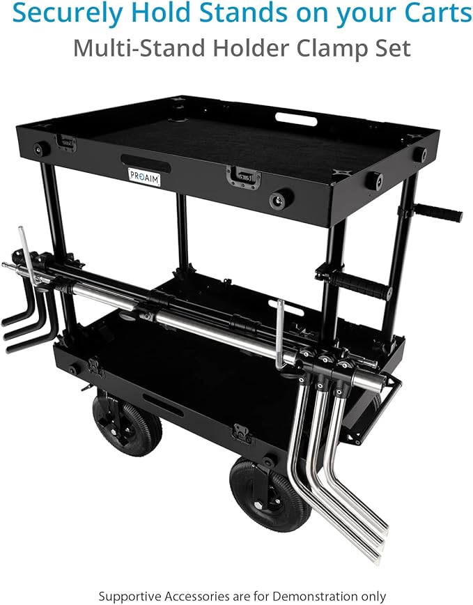 PROAIM Multi-Stand Holder Clamp Set - Image 2
