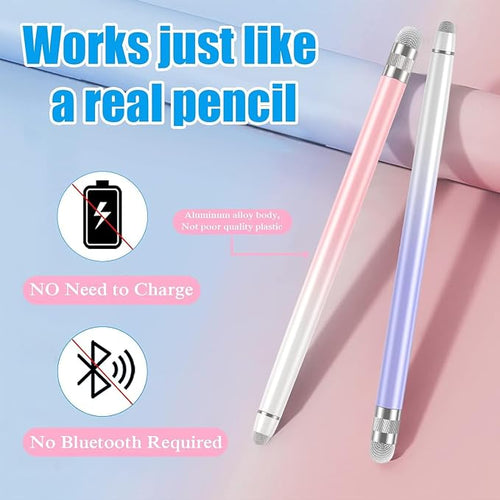 2PCS Stylus Pens for Touch Screens, Stylus Pen for iPhone/iPad/Tablet - Image 2