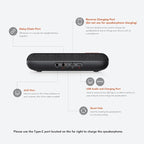 NUROUM A15 Conference Speaker and Microphone, Portable Bluetooth Wireless - Image 8