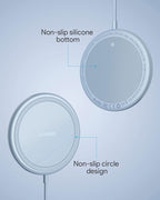 Wireless Charger, 15W Max Fast Wireless Charging Pad 2-Pack Compatible - Image 9