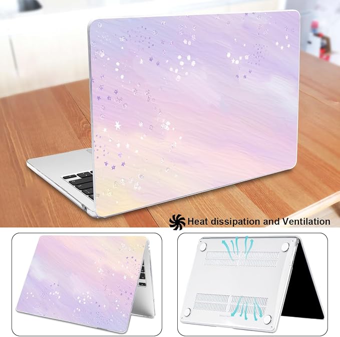 for 2025 M4 MacBook Air 13.6 Inch Case A3240 Fits 2022 2023 A2681 M2 2024 A3113 - Image 8