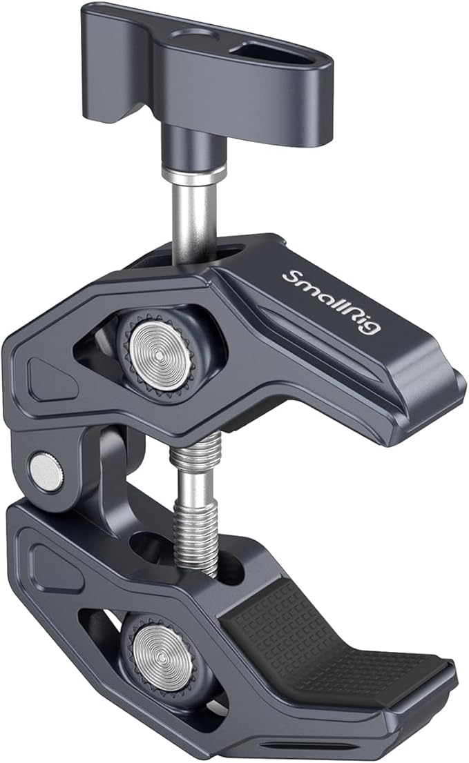 SMALLRIG Clamp, Camera Mount Clamp, Crab-Shaped Super Clamp by SmallRig