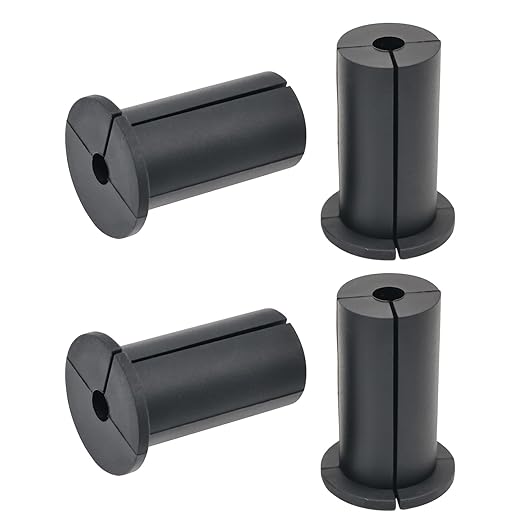 4pc Starlink Cable Grommet 1" Silicone Waterproof Wall Hole Pass Through Split by EASYEAH