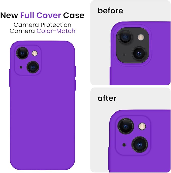 FireNova Designed for iPhone 13 Case, Silicone Upgraded Phone Case with - Image 3