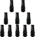LeMotech 10Pcs NPT 3/4" IP68 Waterproof Cable Gland Flex Spiral Strain Relief by LeMotech