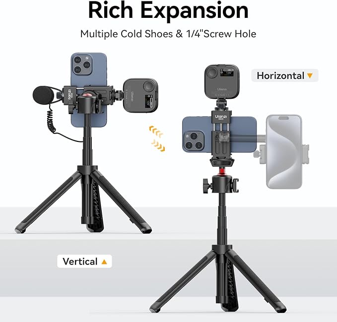 ULANZI MA33 Metal Phone Tripod Mount - Image 2