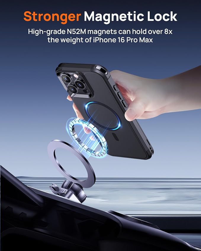 Lanhiem Magnetic for iPhone 16 Pro Max Case, - Image 3