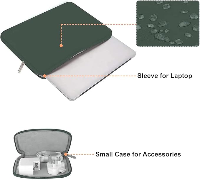 MOSISO Laptop Case 16 inch, 15-15.6 inch Laptop Sleeve Bag Compatible - Image 2