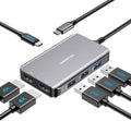USB C Docking Station Dual Monitor by UANTIN