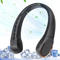Neck Fan, Bladeless Neck Fan, 4000 mAh Rechargeable Personal Fan, 360° Hands by ASNUG