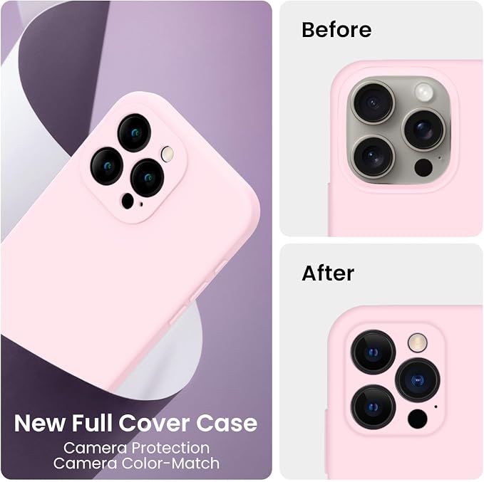 FireNova Designed for iPhone 15 Pro Case, Silicone Upgraded Phone Case with - Image 3