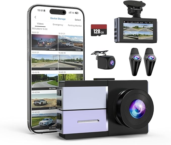Sprleaf 4-Channel Dash Cam by Sprleaf