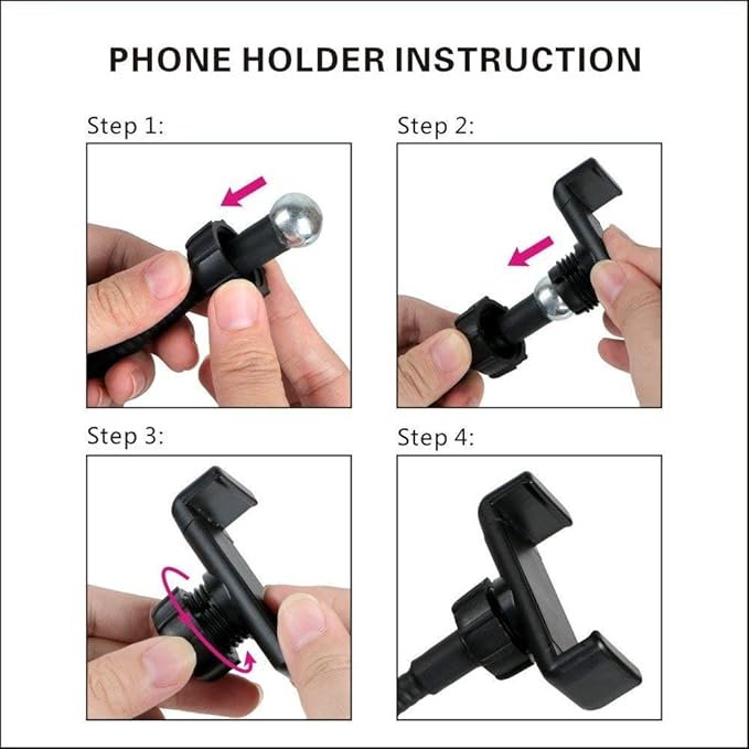 Webcam Light Stand for Live Stream, Selfie Ring Light - Image 6