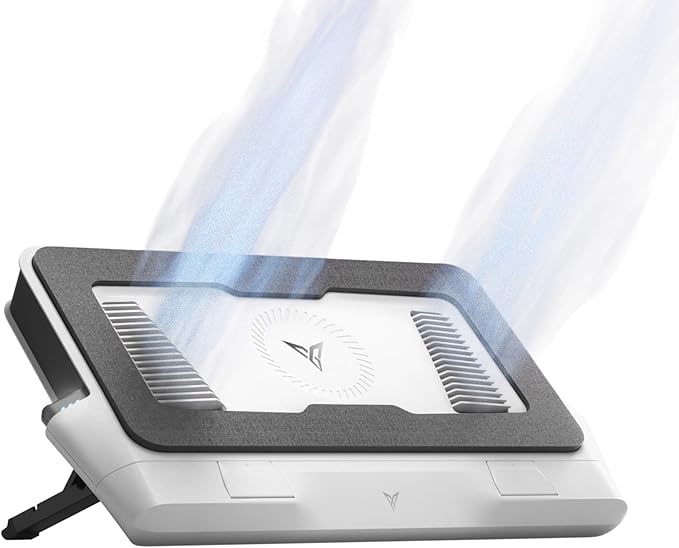Flydigi BS2 Laptop Cooling Pad, Wind-Pressure Closed-Loop Turbo-Fan by FLYDIGI