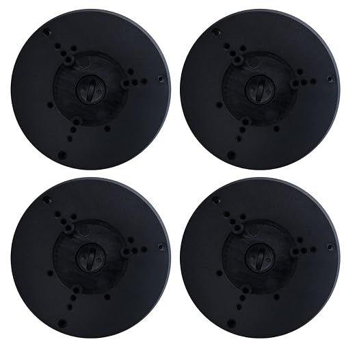 4 Pack PFA130-E Security Camera Junction Box-Premium ABS Security Camera Mount by BestMounts