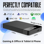 YOTUO Portable 500GB External Hard Drive Storage Expansion Mobile HDD USB 3.0 - Image 3