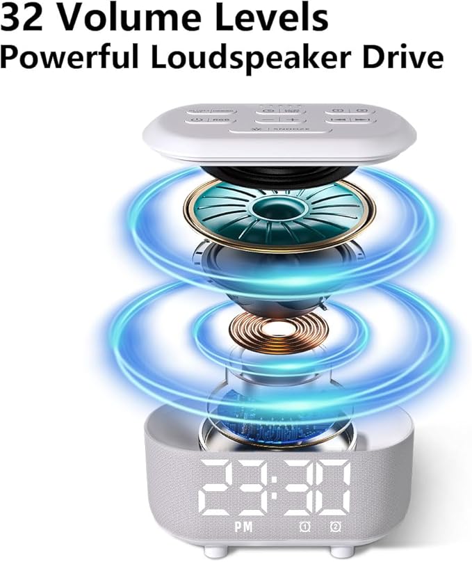 Brown Noise Machine Small Digital Alarm Clock Sound Machine - Image 7