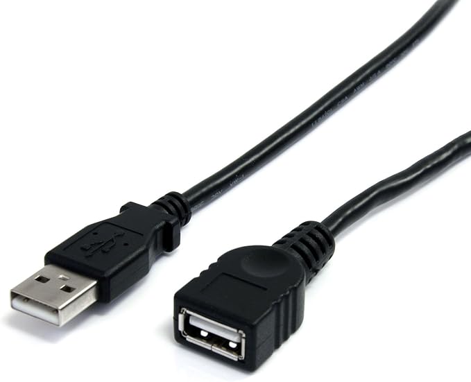 StarTech.com 3 ft Black USB 2.0 Extension Cable A to A by StarTech