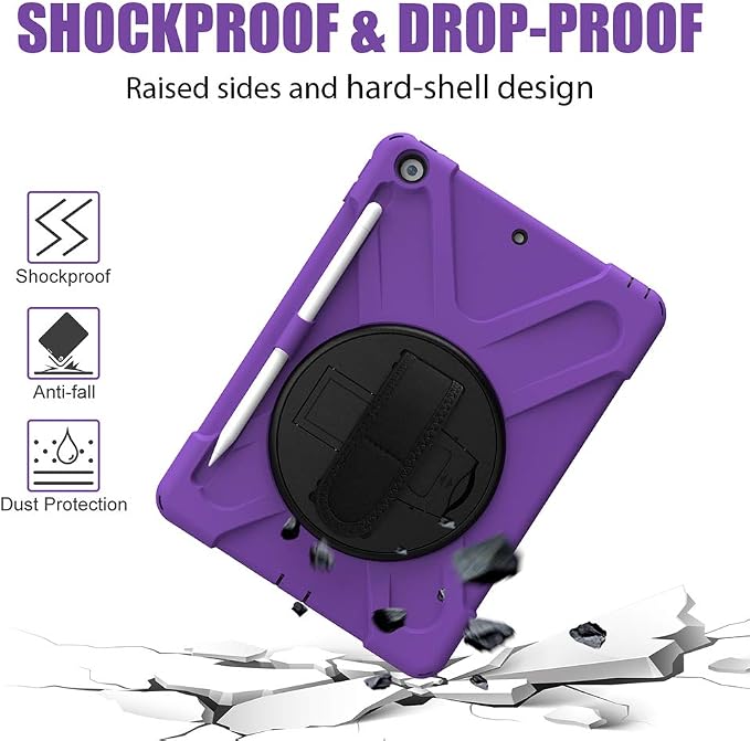 ZenRich Shockproof Case for iPad 9th/8th/7th Generation 10.2 inch 2021/2020/2019 - Image 6