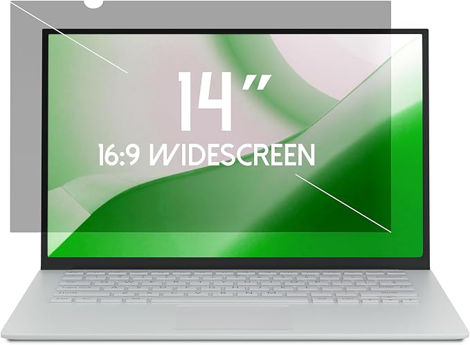 14 Inch Laptop Privacy Screen Shield by ANBAC