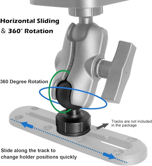 1.5" Track Ball Mount Base - Image 2