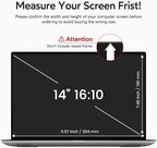 BERSEM 14 Inch Laptop Privacy Screen - Image 6