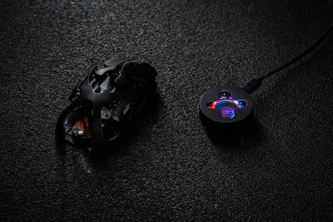 AM Infinity Gaming Wireless Mouse, 49g Metal Ultralight Hollow Design, 30000 - Image 5