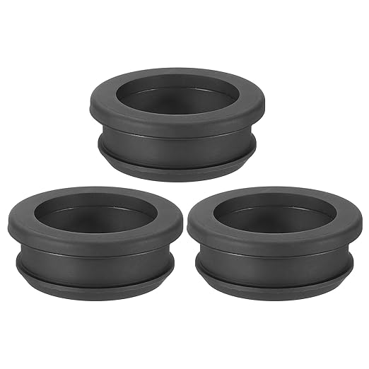 PATIKIL 34.6mm / 1-3/8 Inch Drill Hole, 1 Inch ID Rubber Grommets by PATIKIL