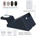 Suitable for iPhone MagSafe Battery Park Wireless Charging Stand, 3in1 Charging - Image 2