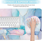 Keyboard Wrist Rest Large Mouse Pad Wrist Support - Image 3