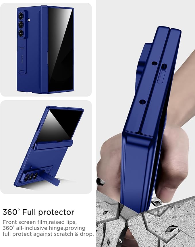 Miimall for Z Fold 7 Case with Privacy Screen Protector, Built-in Adjustable - Image 5