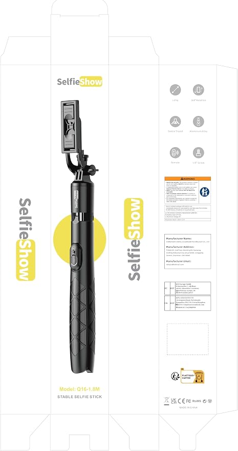 71" Phone Tripod Selfie Stick, All-in-1 - Image 10
