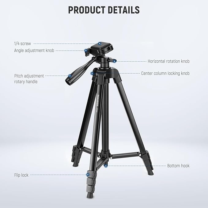 NEEWER Entry Level Version Tripod - Image 6
