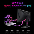 KTC 27'' 240Hz QHD 1440P Gaming Monitor 144Hz 1ms 65W Type C USB DisplayPort - Image 4