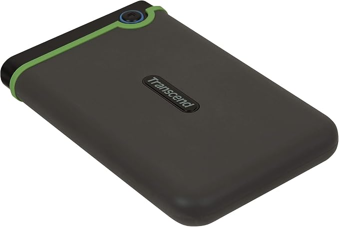 Transcend 2TB USB 3.1 Gen 1 StoreJet 25M3S SJ25M3S Rugged External Hard Drive by Transcend