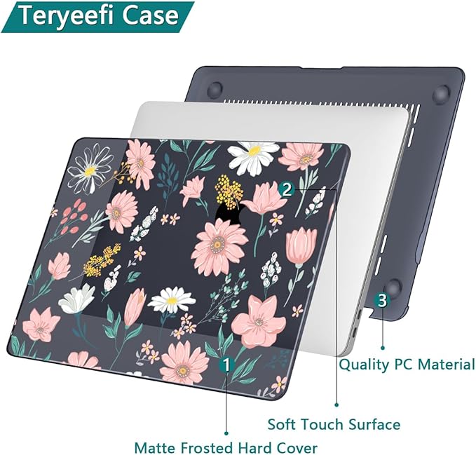 Teryeefi Design Case for MacBook Pro 13 inch M2 M1 A2338 A2251 A2289 A2159 - Image 5