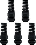 LeMotech 5Pcs NPT 3/4" IP68 Waterproof Cable Gland Flex Spiral Strain Relief by LeMotech