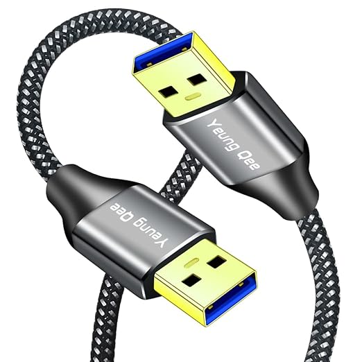 USB 3.0 A to A Male Cable 20 ft, Super Speed Type A Male to Male Cable USB 3.0 - Image 2