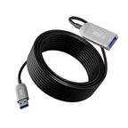 Elecan Active Optical USB 3.0 Extension Cable 50 FT Fiber Optic Type A Male to by Elecan