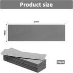 30 Pcs Silicone Thermal Pad, CPU GPU Thermal Conductive Silicone Pads Reusable - Image 2