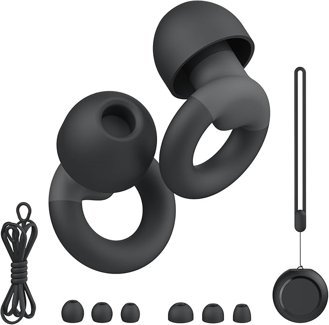 Earplugs for Sleeping & Noise Reduction by JUSTRVN