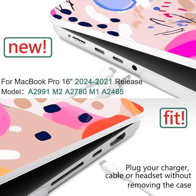 DONGKE for M4 MacBook Pro 16 Inch Case 2024 2023 2021 A3403 A3186 M3 A2991 M2 - Image 2
