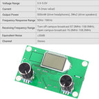 Digital FM Receiver Module, Icstation Radio Receiver Module Digital Stereo - Image 3