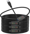 LDKCOK Active USB 3.0 Extension Cable 100ft– Male to Female Extender Cord by LDKCOK