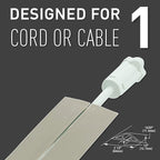 C2G Management Kit Legrand Wiremold CDI-5 Corduct 5 Foot Cover - Image 3